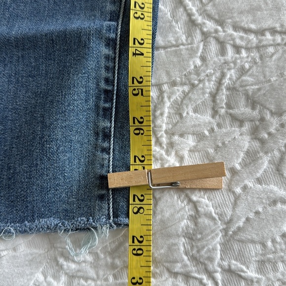 MOTHER High Waisted Looker Ankle Fray Size 25. - Picture 9 of 10